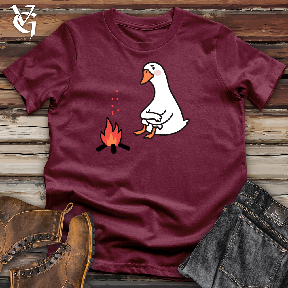 Duck With Fire Softstyle Tee