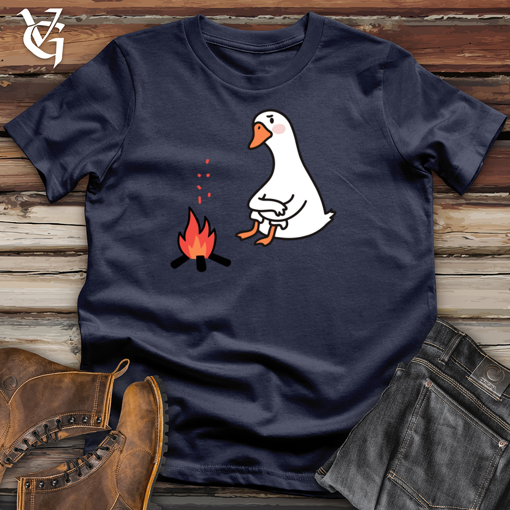 Duck With Fire Softstyle Tee