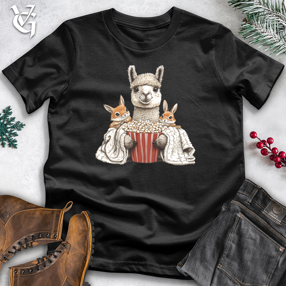 Llama Movies Cotton Tee