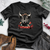 Merry Bison Lights Cotton Tee