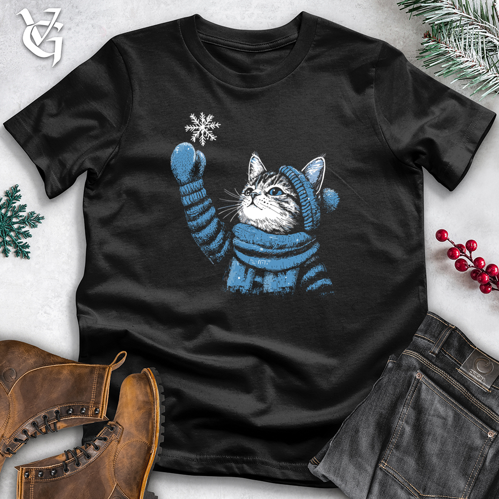 Cat Snowflake Softstyle Tee