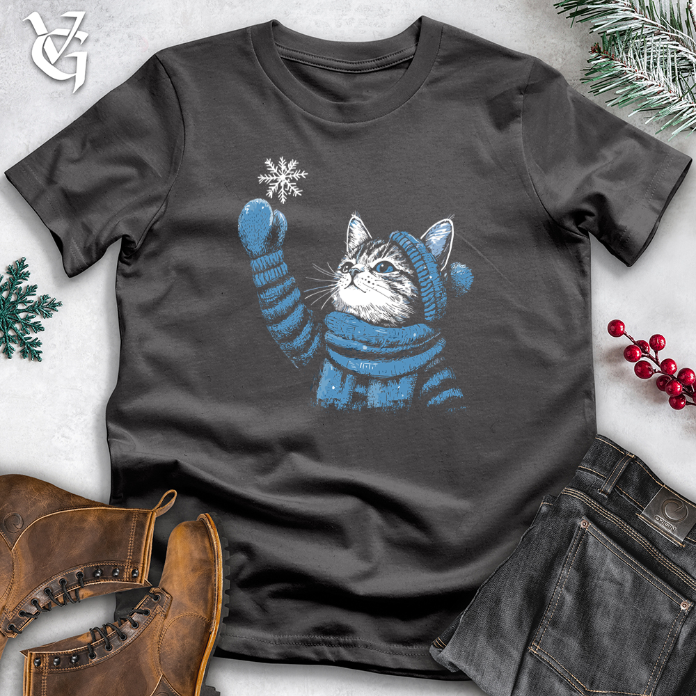 Cat Snowflake Softstyle Tee