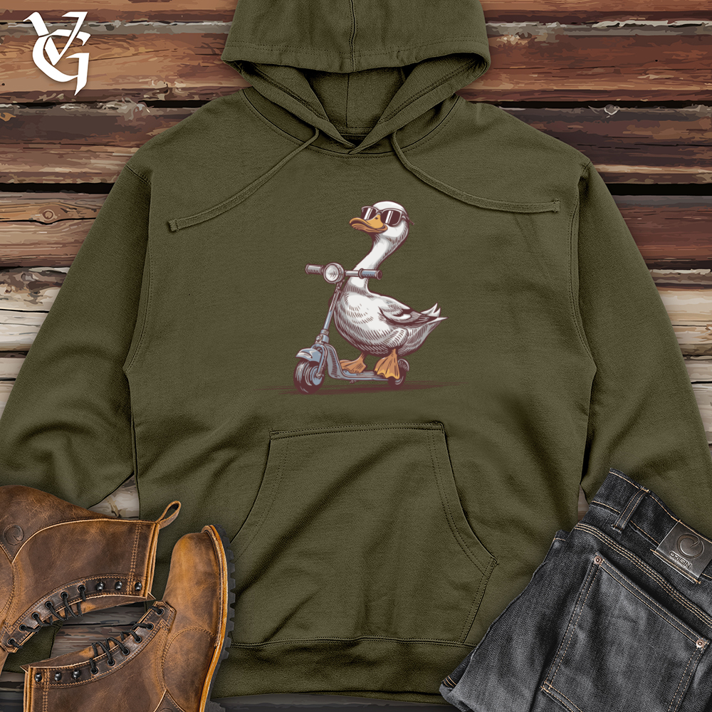 Goose on the Loose Midweight Hooded Sweatshirt