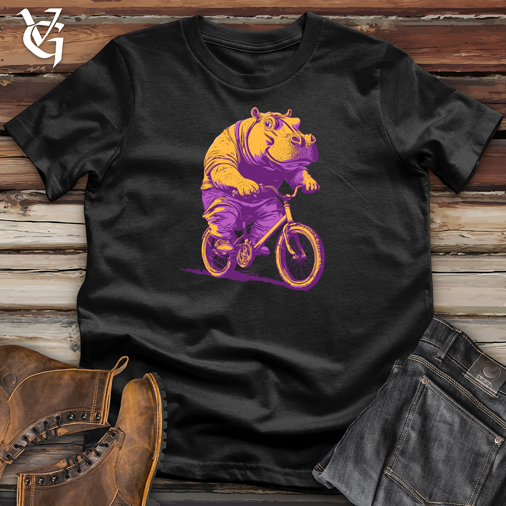 Hippo Bike Ride Softstyle Tee