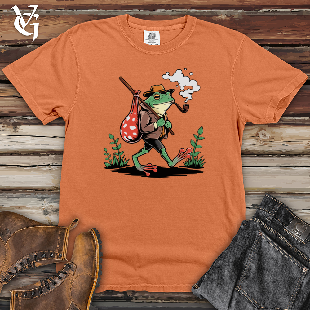 Frog Walking Alone Heavy Cotton Comfort Colors Tee