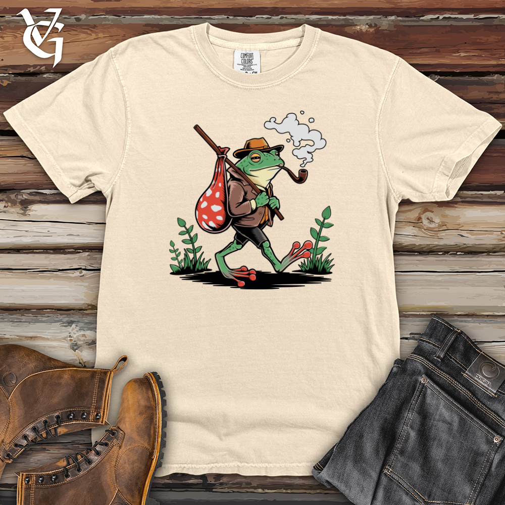 Frog Walking Alone Heavy Cotton Comfort Colors Tee