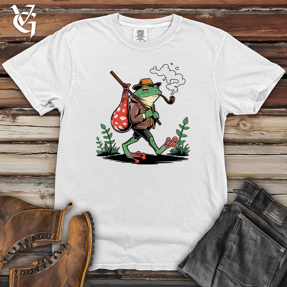 Frog Walking Alone Heavy Cotton Comfort Colors Tee