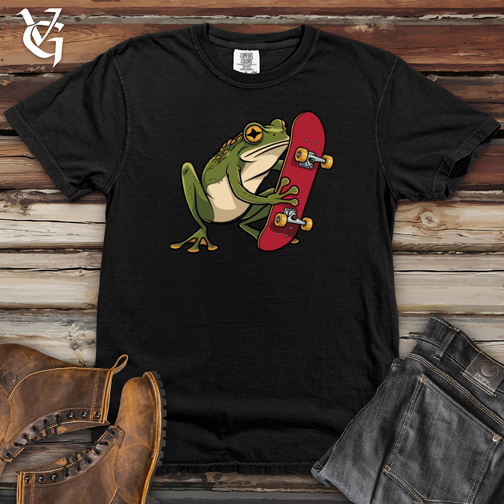 Frog Riding Heavy Cotton Comfort Colors Tee