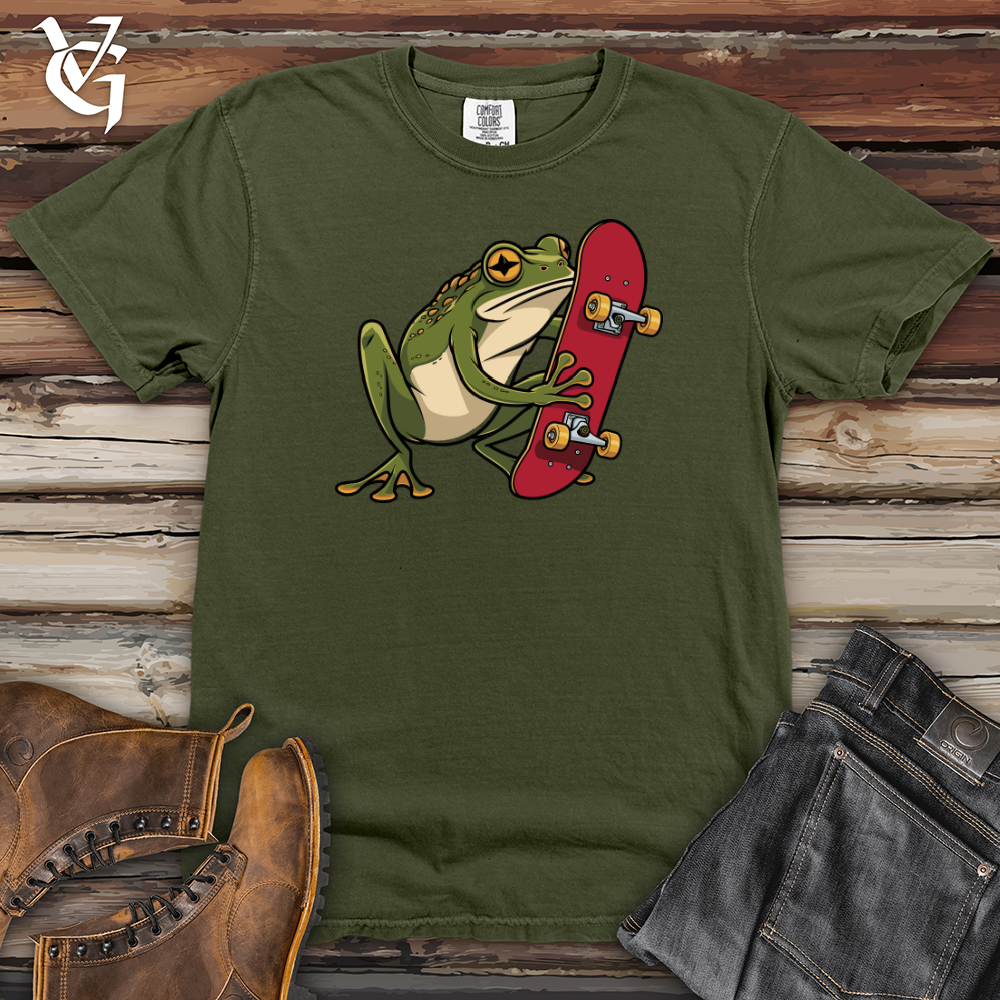 Frog Riding Heavy Cotton Comfort Colors Tee