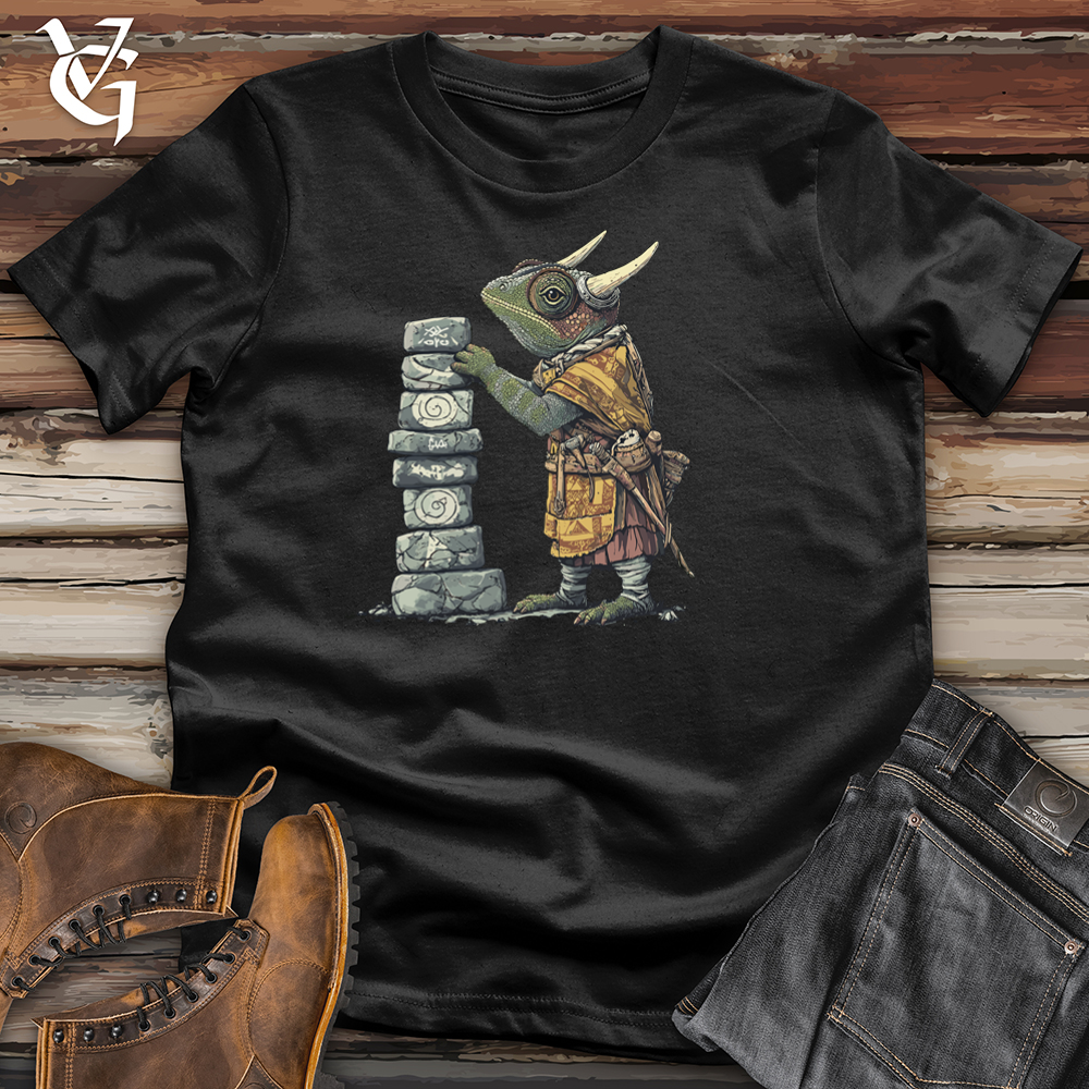 Chameleon Dressed as a Viking Softstyle Tee