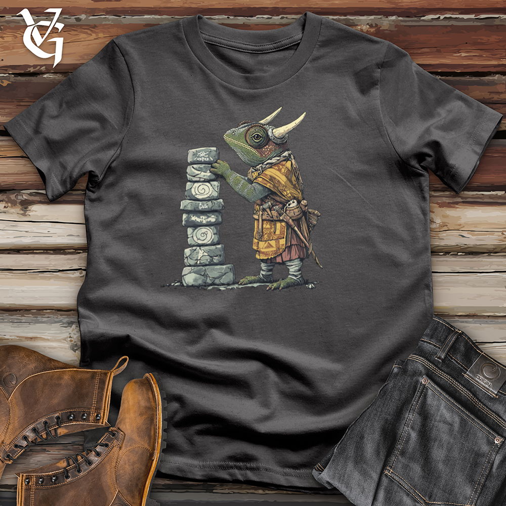 Chameleon Dressed as a Viking Softstyle Tee