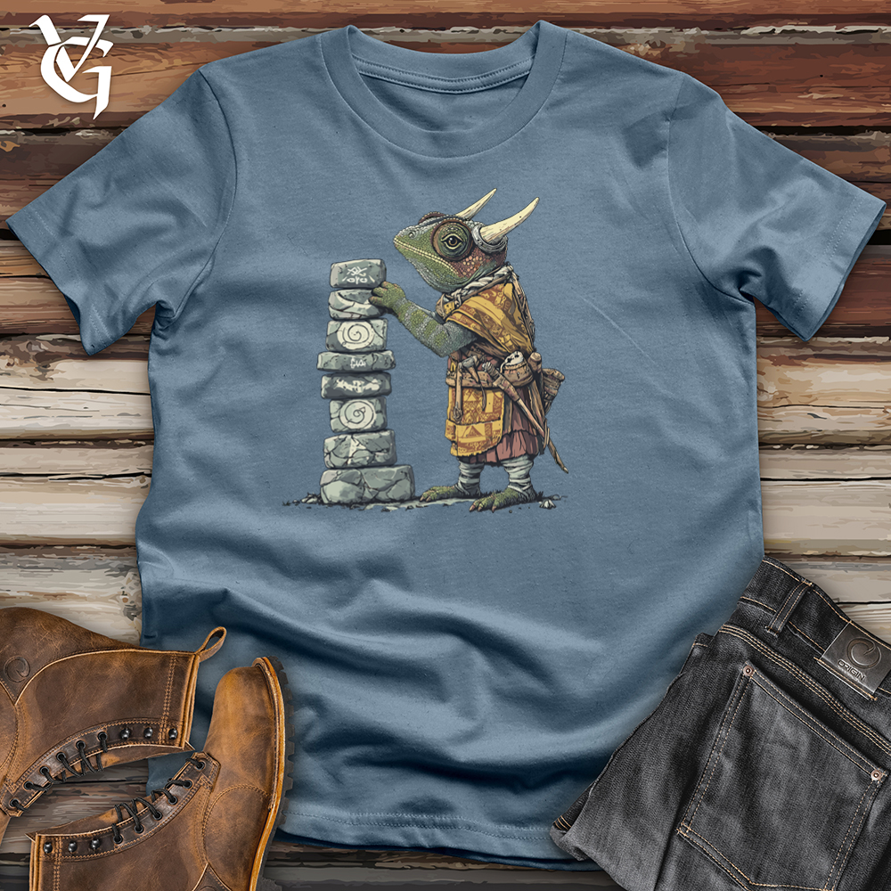 Chameleon Dressed as a Viking Softstyle Tee