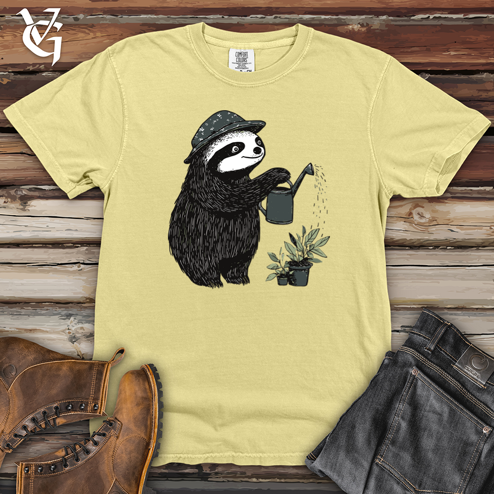 Sloth Gardener Heavy Cotton Comfort Colors Tee