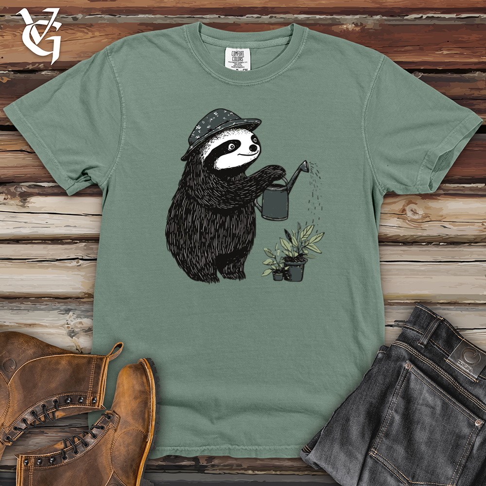 Sloth Gardener Heavy Cotton Comfort Colors Tee
