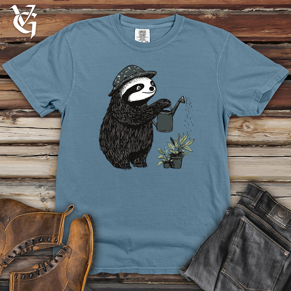 Sloth Gardener Heavy Cotton Comfort Colors Tee
