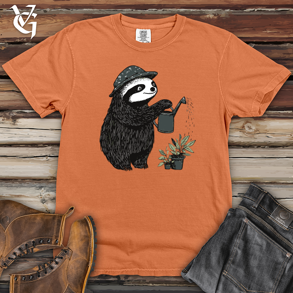 Sloth Gardener Heavy Cotton Comfort Colors Tee