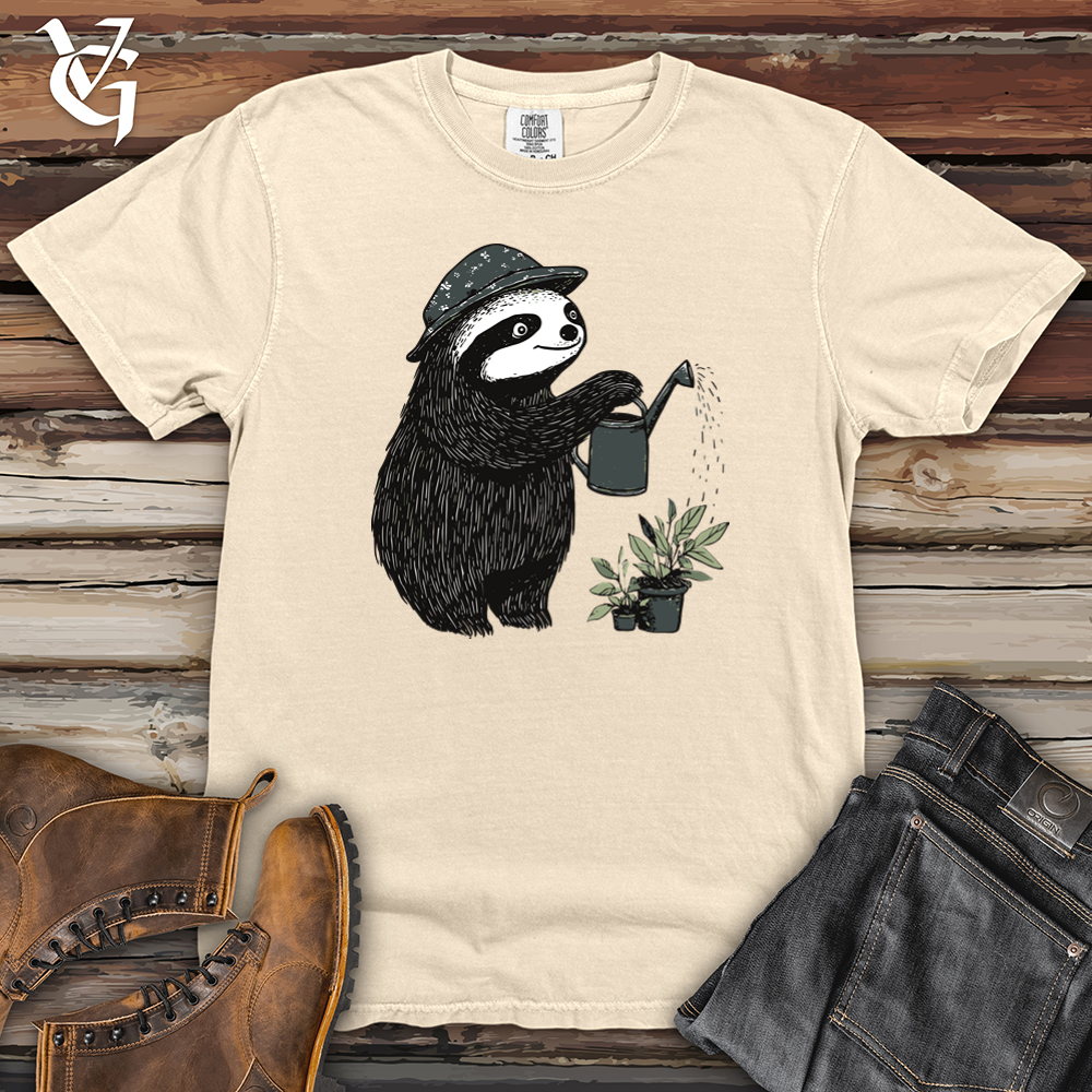 Sloth Gardener Heavy Cotton Comfort Colors Tee