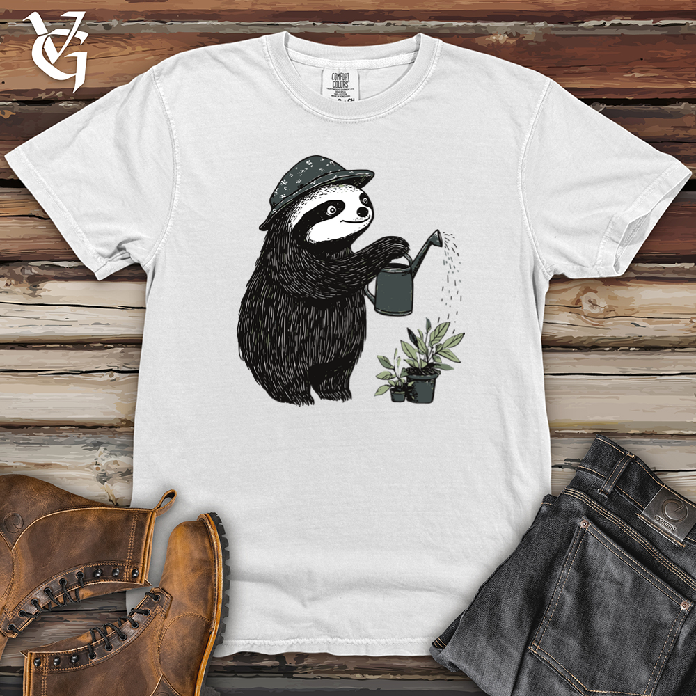 Sloth Gardener Heavy Cotton Comfort Colors Tee