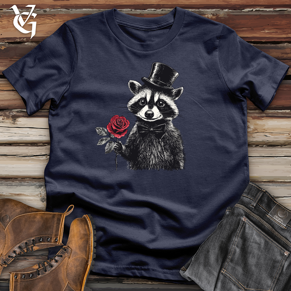 Raccoon Valentine Softstyle Tee