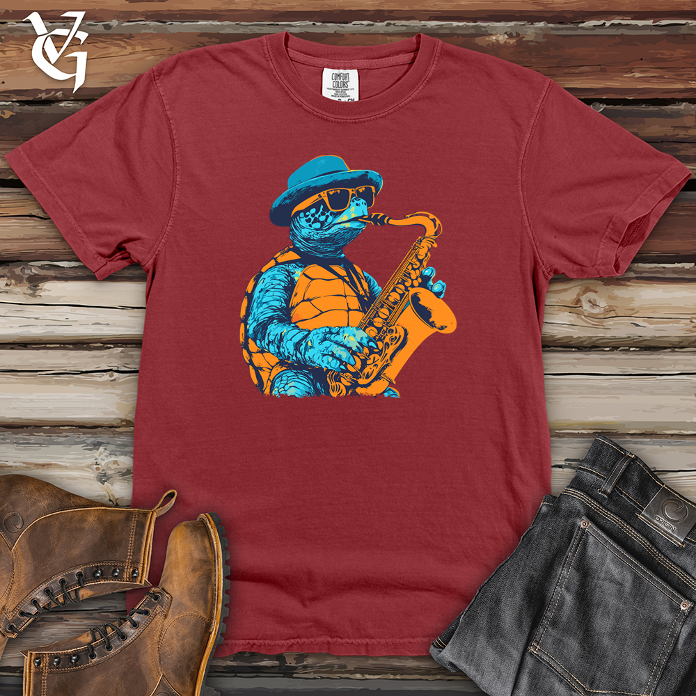 Turtle Sax Heavy Cotton Comfort Colors Tee