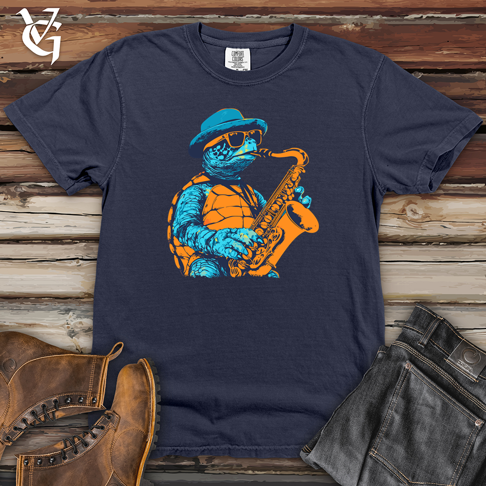 Turtle Sax Heavy Cotton Comfort Colors Tee