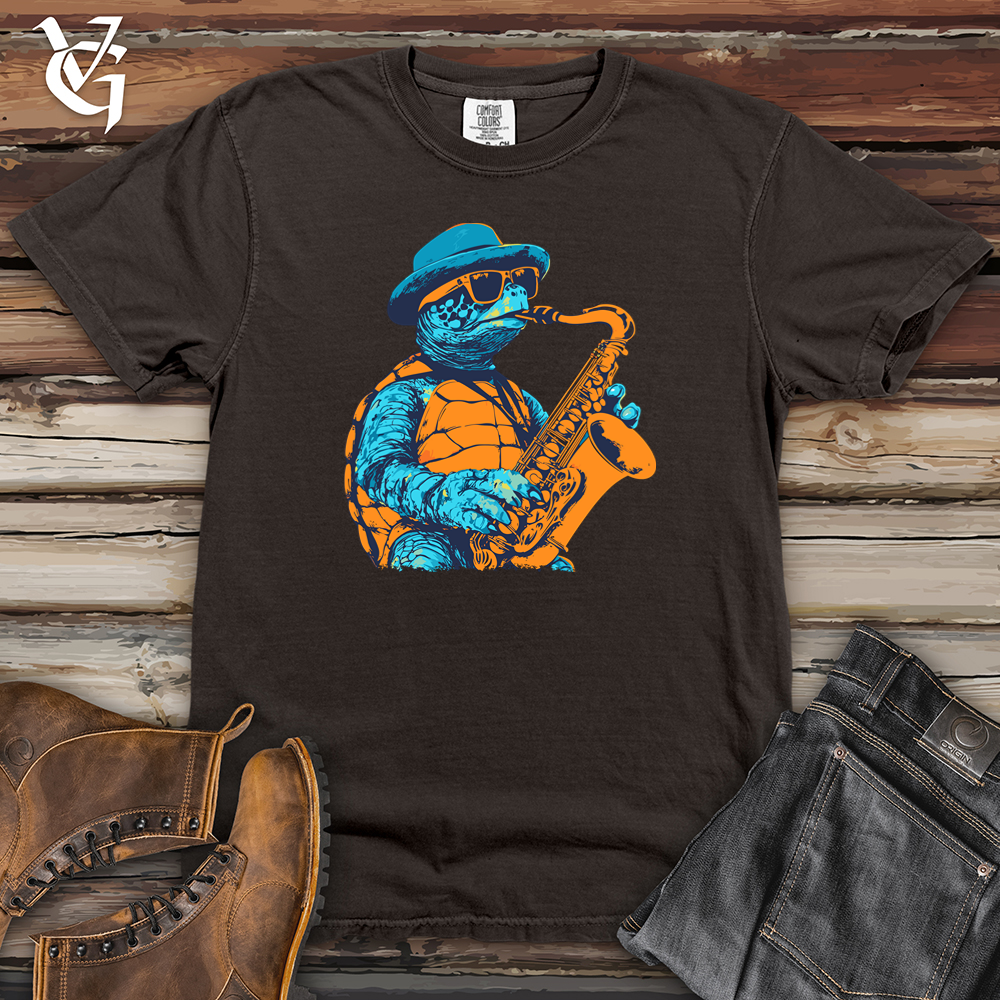 Turtle Sax Heavy Cotton Comfort Colors Tee