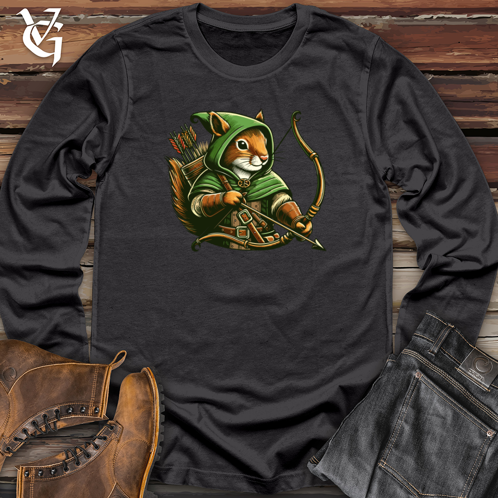 Adventurous Archer Squirrel Long Sleeve