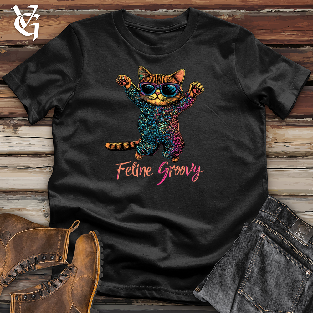 Feline Groovy Softstyle Tee