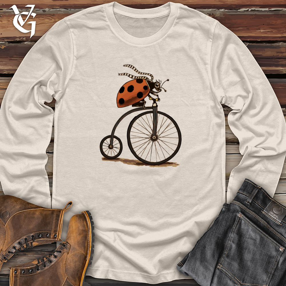 Ladybug Unicycle Long Sleeve