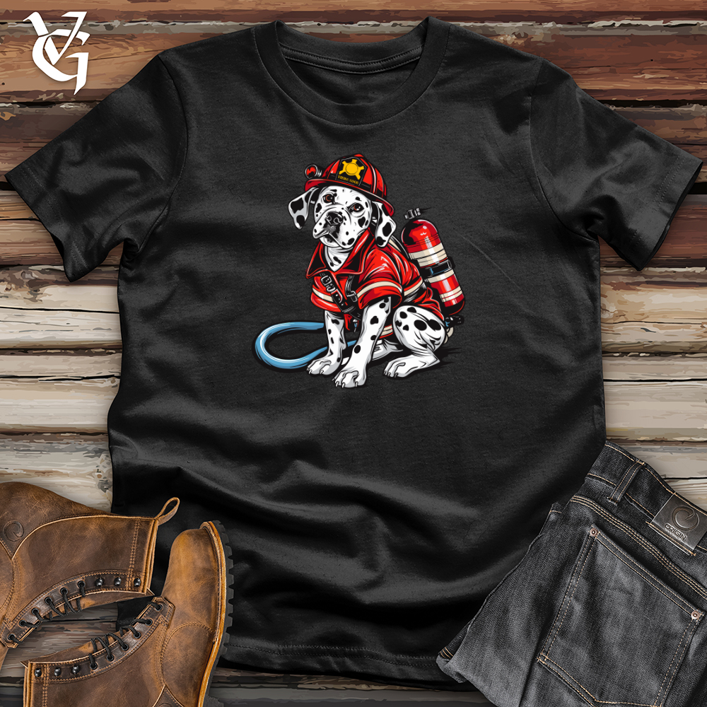 Dalmatian Firefighter Hero Softstyle Tee