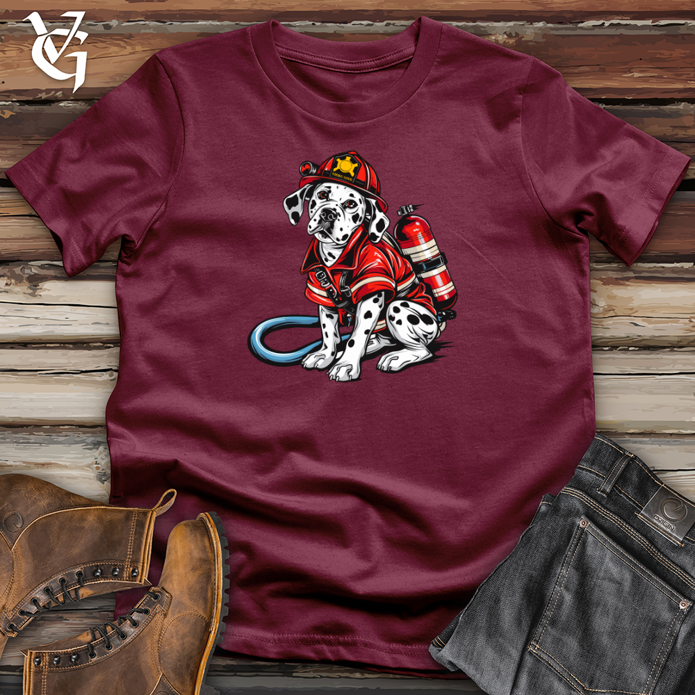 Dalmatian Firefighter Hero Softstyle Tee