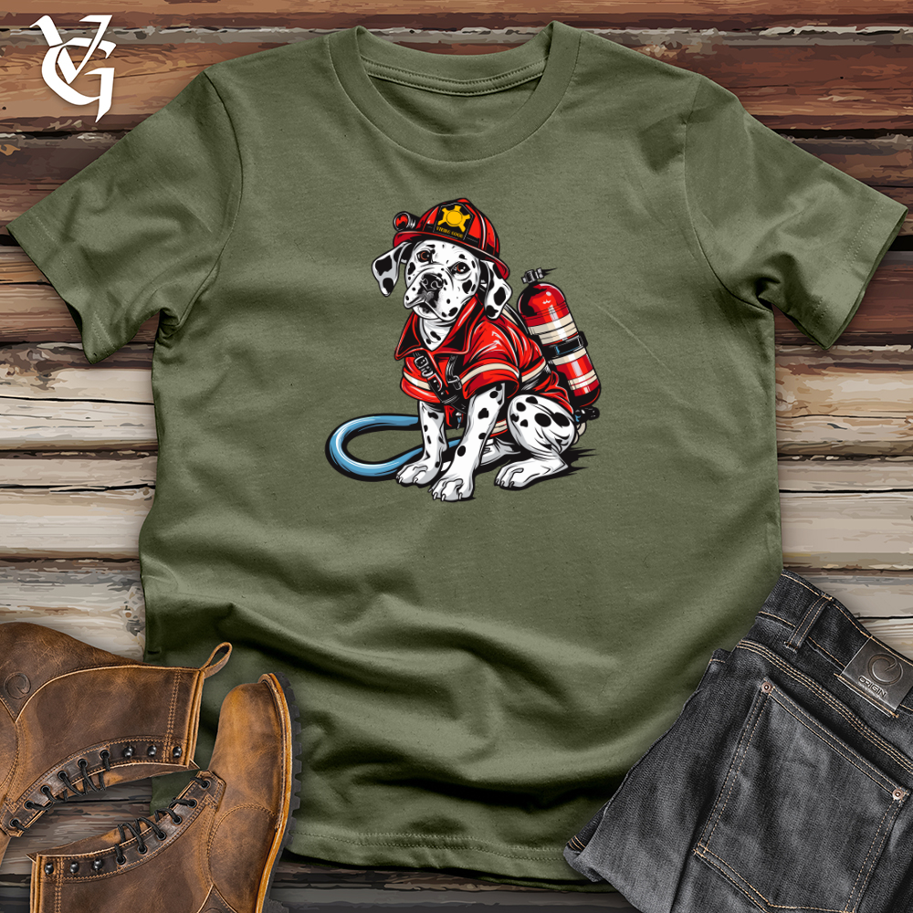Dalmatian Firefighter Hero Softstyle Tee