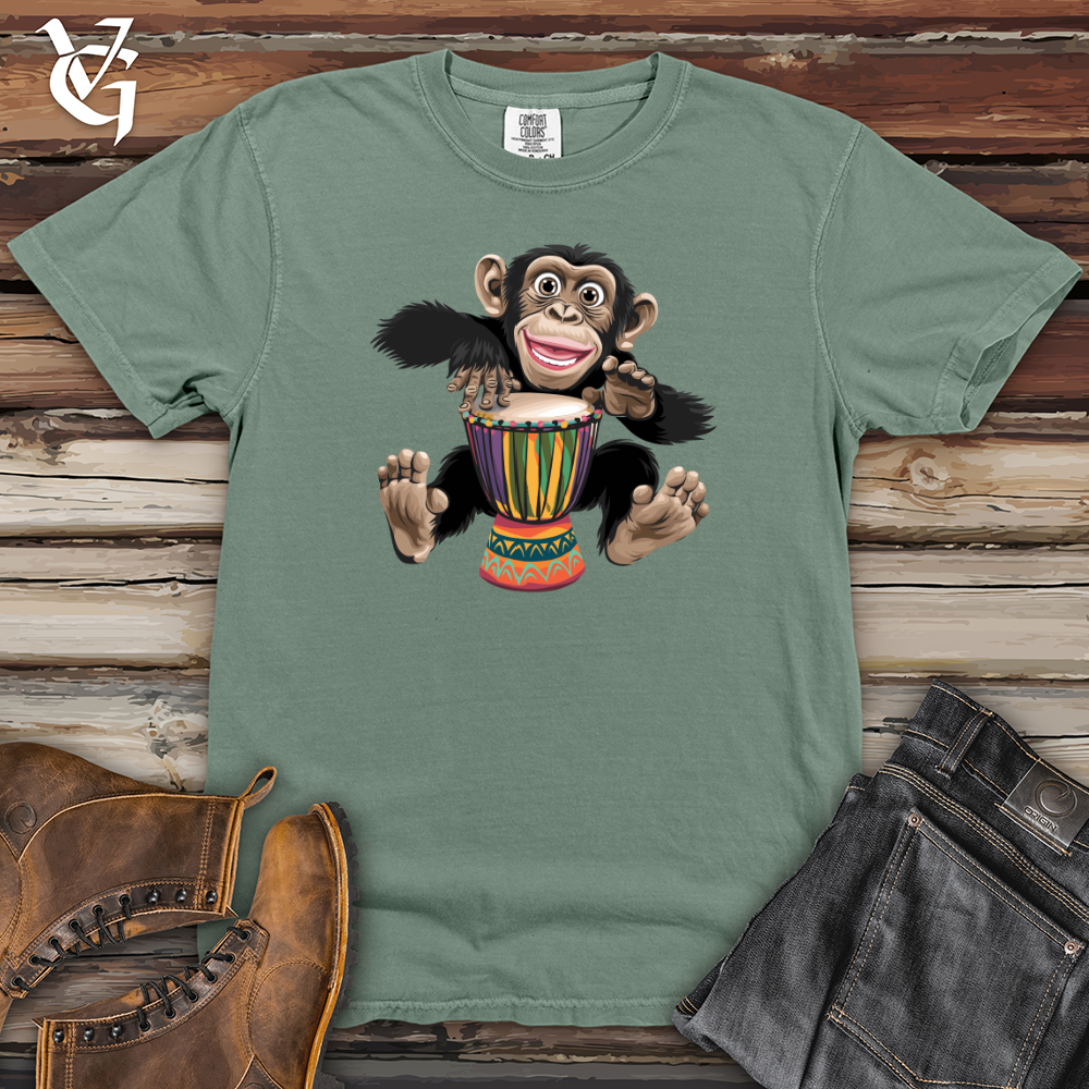 Happy Monkey Heavy Cotton Comfort Colors Tee