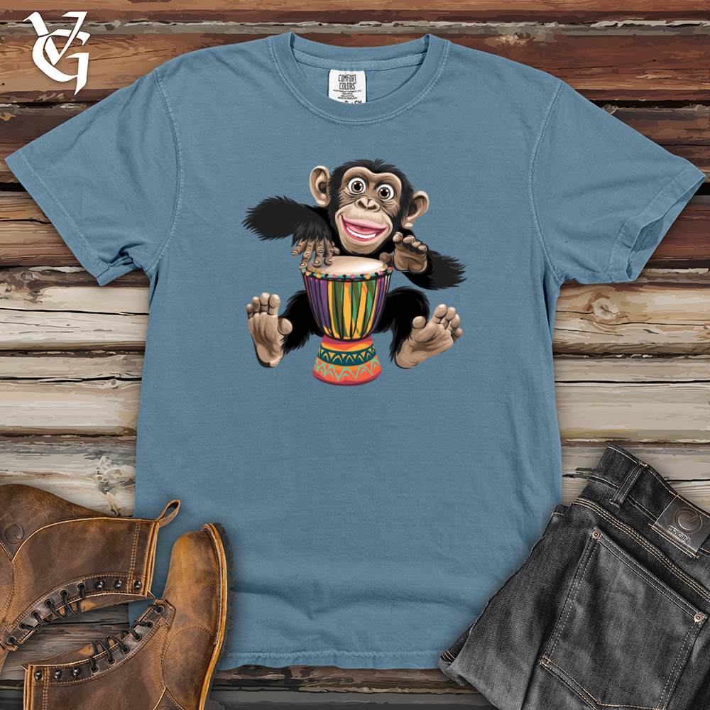 Happy Monkey Heavy Cotton Comfort Colors Tee