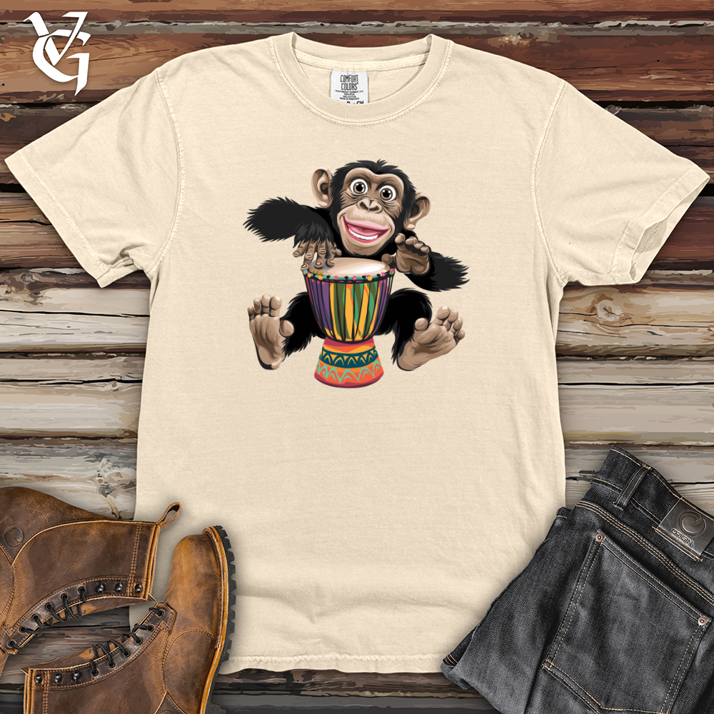 Happy Monkey Heavy Cotton Comfort Colors Tee