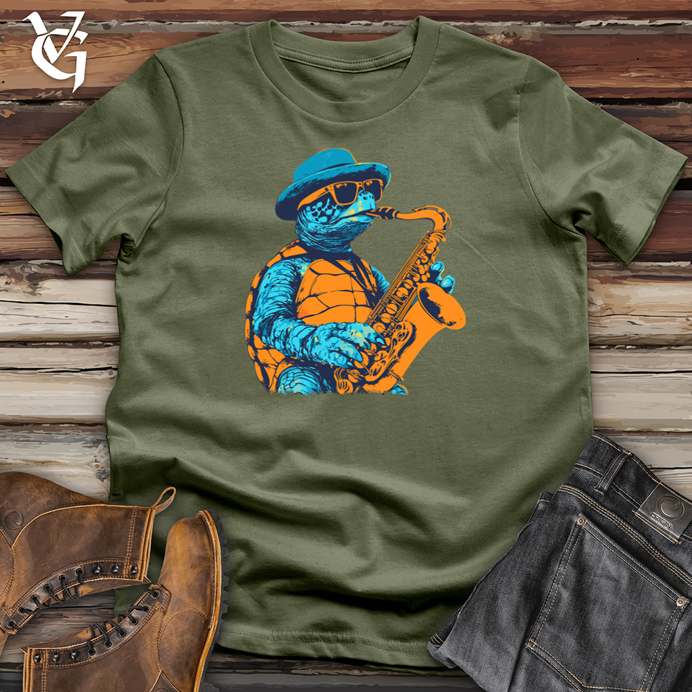 Turtle Sax Softstyle Tee