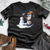 Otter Snowman Battle Cotton Tee