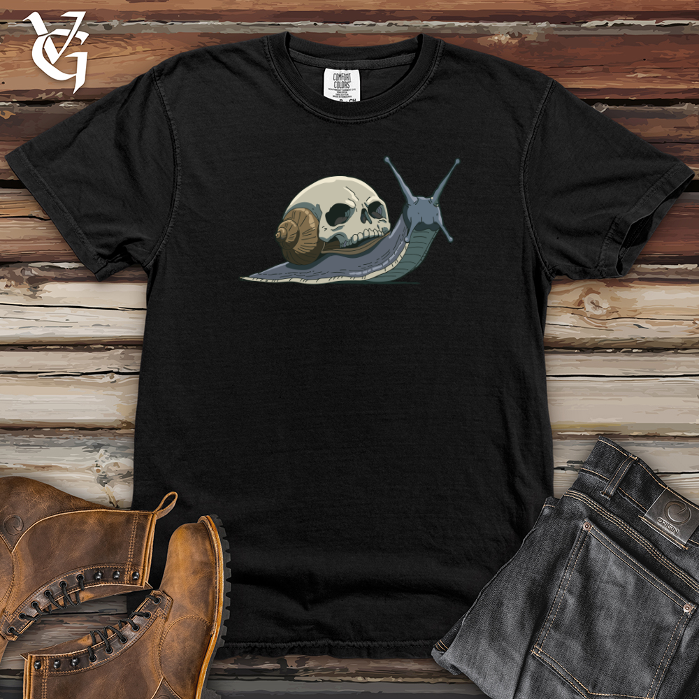 Skull Snail Heavy Cotton Comfort Colors Tee