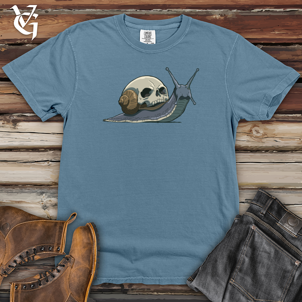 Skull Snail Heavy Cotton Comfort Colors Tee