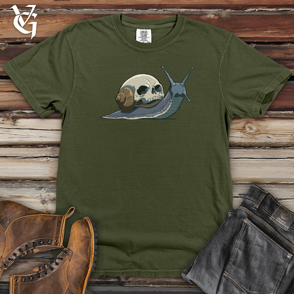 Skull Snail Heavy Cotton Comfort Colors Tee