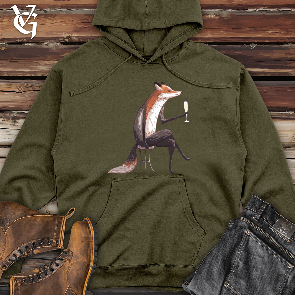 Fox Champagne Midweight Hooded Sweatshirt