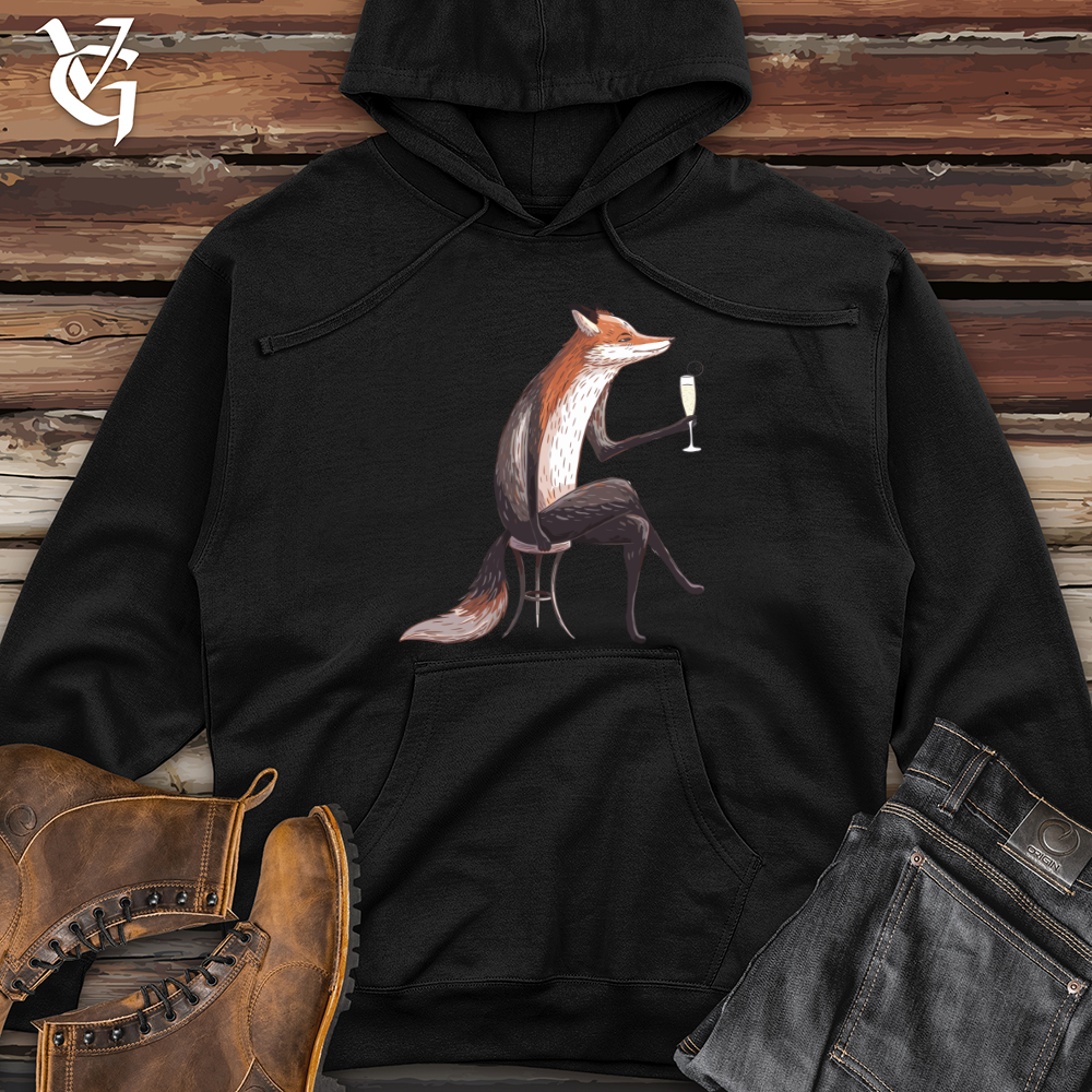 Fox Champagne Midweight Hooded Sweatshirt