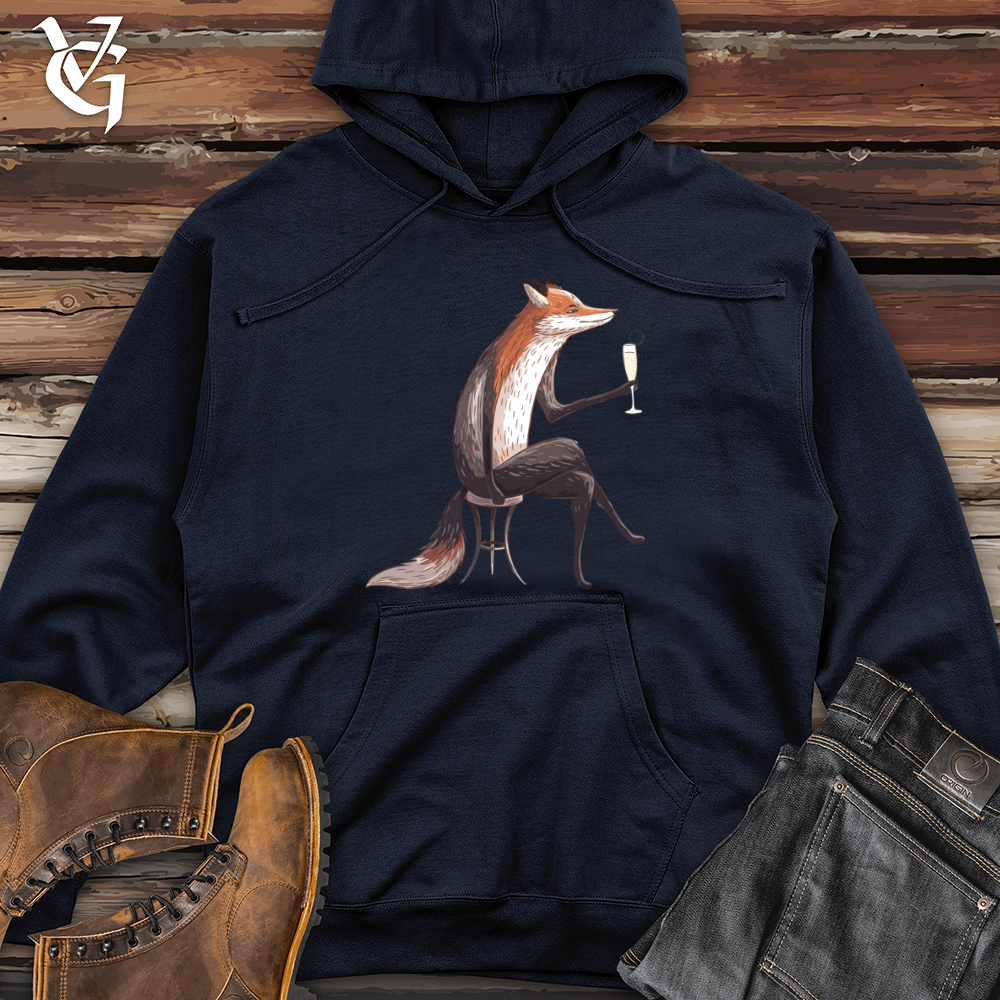 Fox Champagne Midweight Hooded Sweatshirt