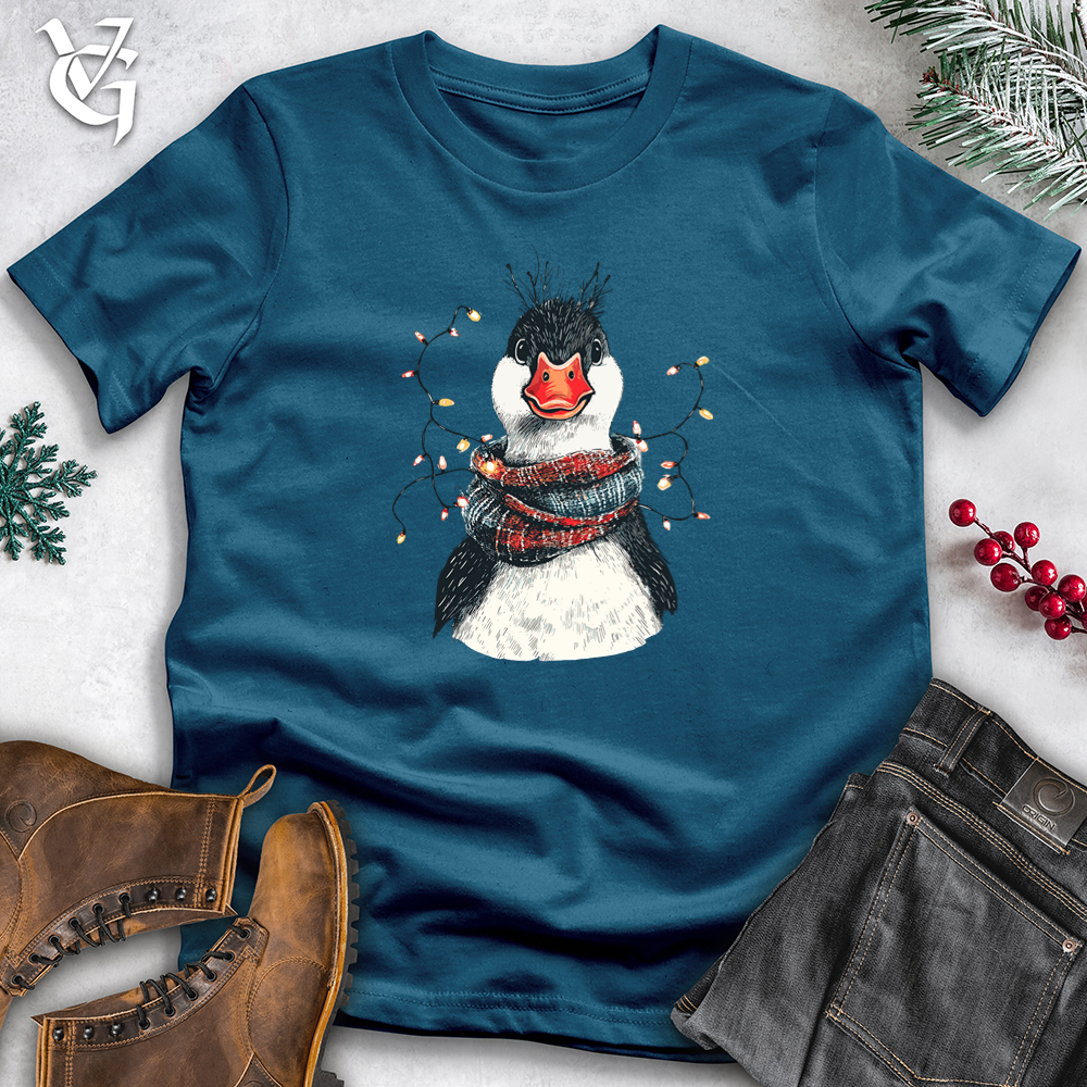 Crazy Christmas Duck Cotton Tee