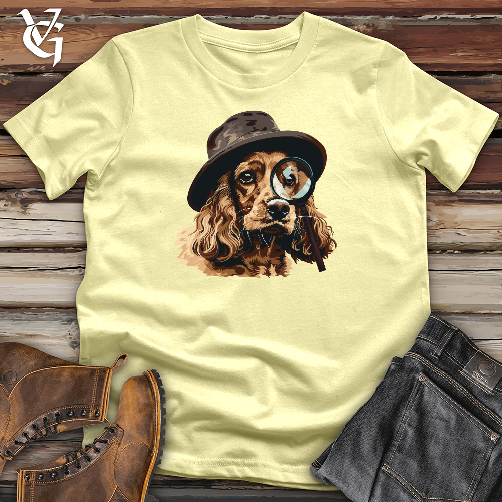 Detective Spaniel Sleuth Softstyle Tee