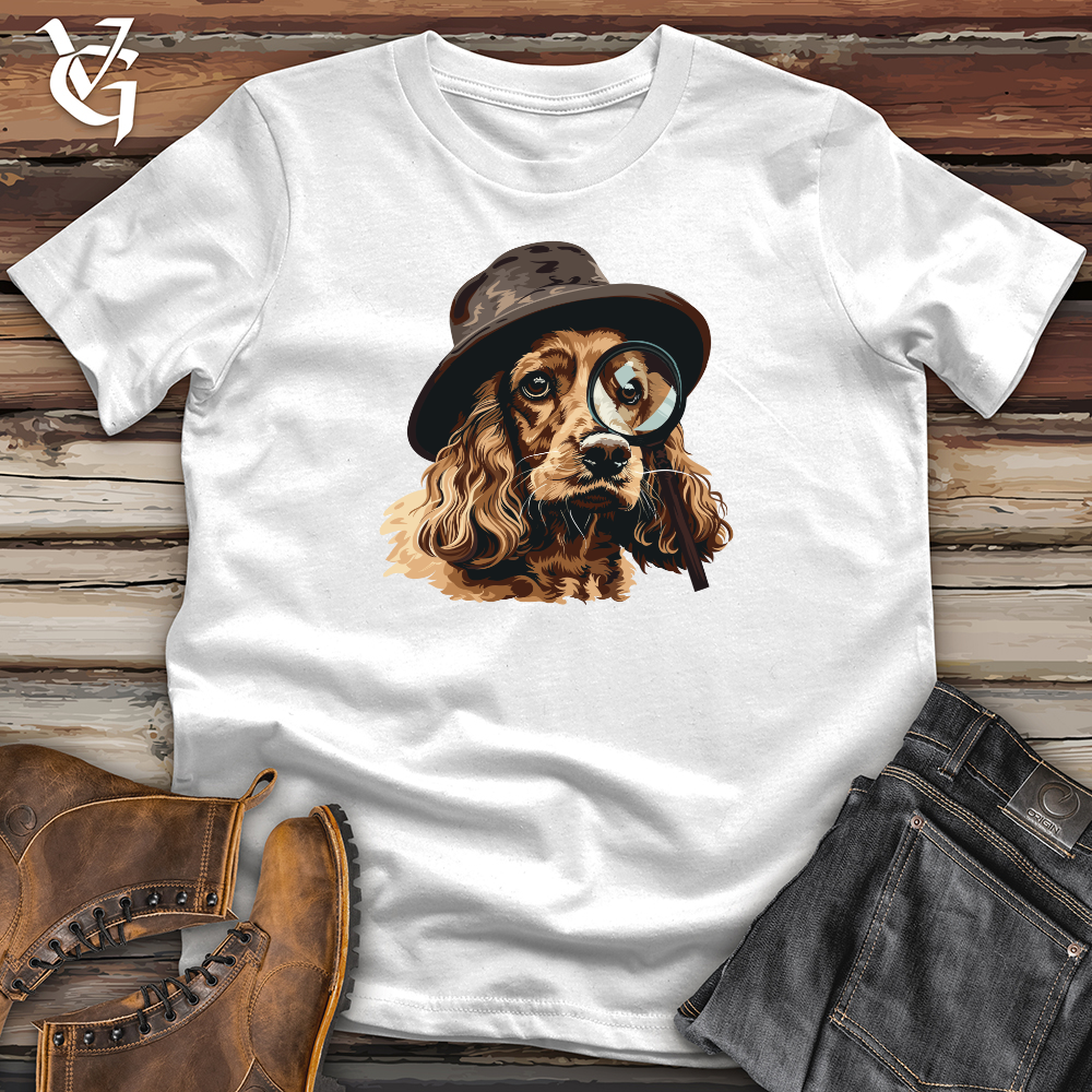 Detective Spaniel Sleuth Softstyle Tee