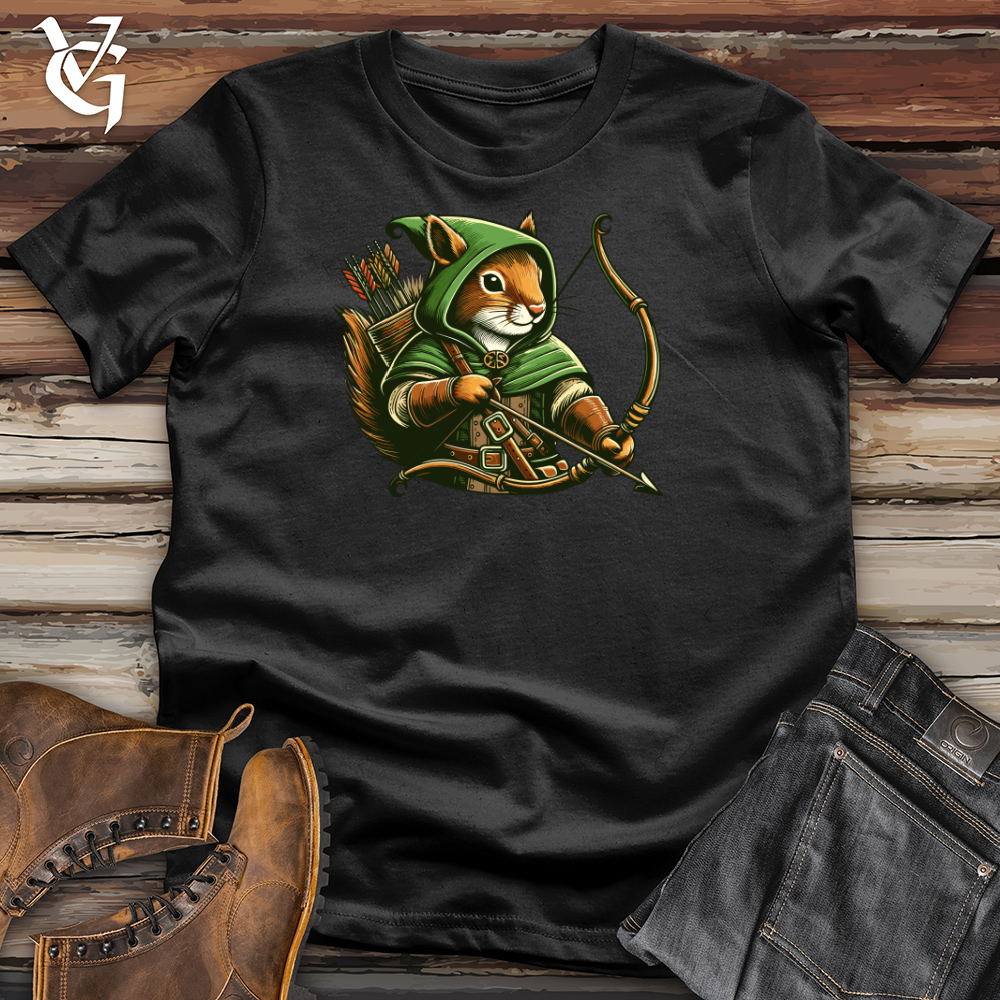 Adventurous Archer Squirrel Cotton Tee