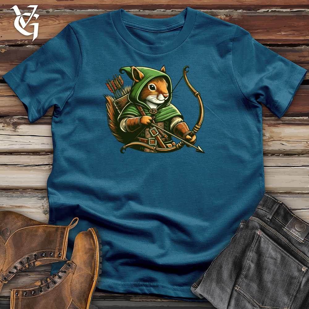 Adventurous Archer Squirrel Cotton Tee