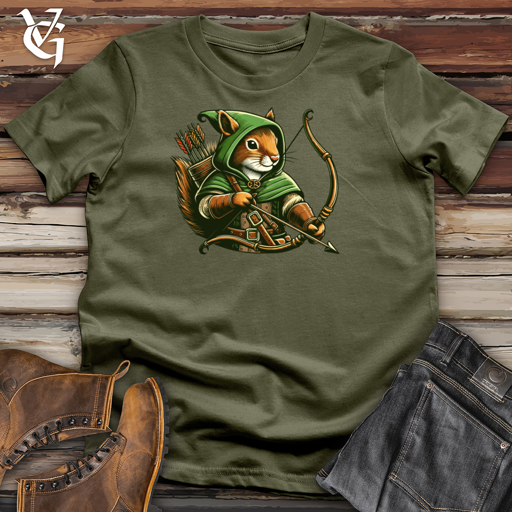 Adventurous Archer Squirrel Cotton Tee