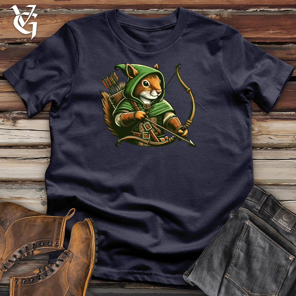Adventurous Archer Squirrel Cotton Tee